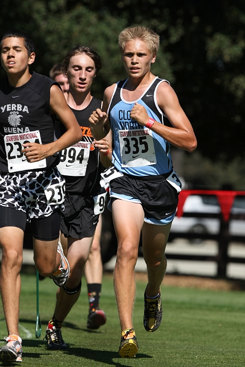2010 SInv D2b-061.JPG - 2010 Stanford Cross Country Invitational, September 25, Stanford Golf Course, Stanford, California.